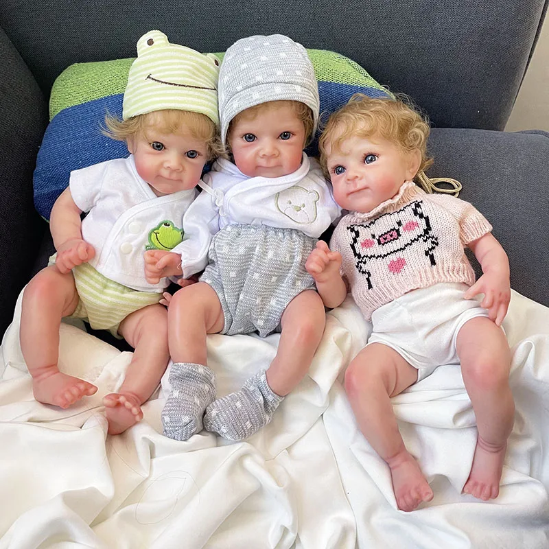 12inch Blonde Hair Bettie Multiple Styles Choose Full Solid Silicone Flexible Elastic Super Lifelike Soft Reborn Doll Collectors
12inch Blonde Hair Bettie Multiple Styles Choose Full Solid Silicone Flexible Elastic Super Lifelike Soft Reborn Doll Collectors