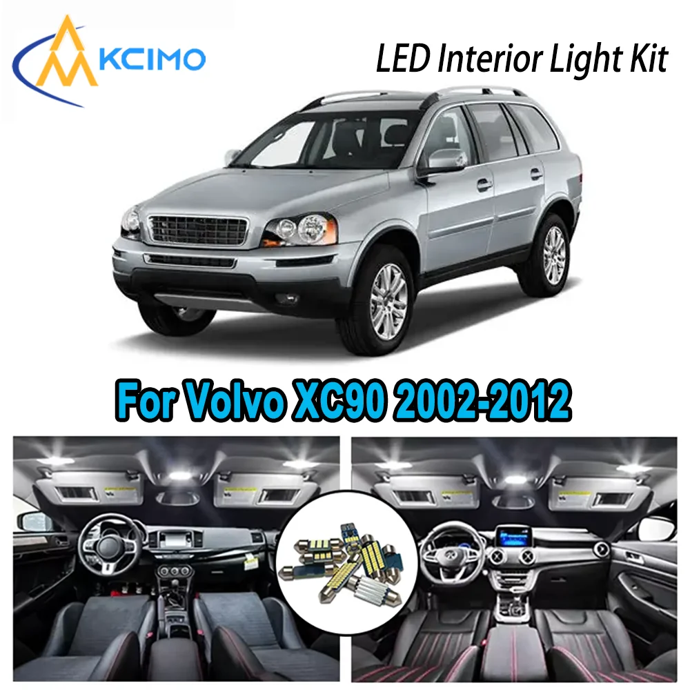 Premium Bright LED Interior Light Kit for Volvo XC90 2002-2012 2003 2004 2005 Dome Map Trunk Car Lamps with Canbus No Error
Premium Bright LED Interior Light Kit for Volvo XC90 2002-2012 2003 2004 2005 Dome Map Trunk Car Lamps with Canbus No Error