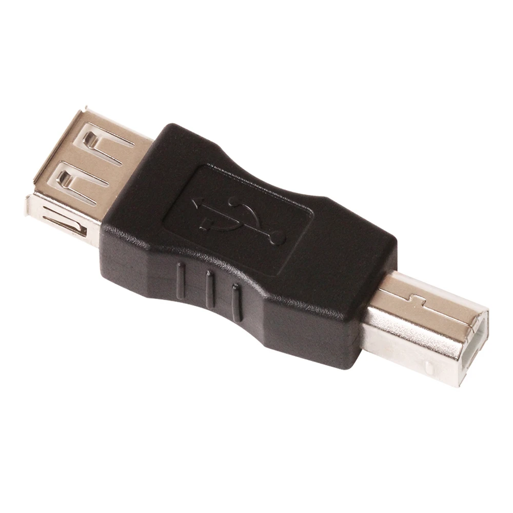 100pcs/lot USB 2.0 A Female To Type B Male USB Scanner Printer Adapter AF/BM Data Sync Coupler Connector Converter
100pcs/lot USB 2.0 A Female To Type B Male USB Scanner Printer Adapter AF/BM Data Sync Coupler Connector Converter