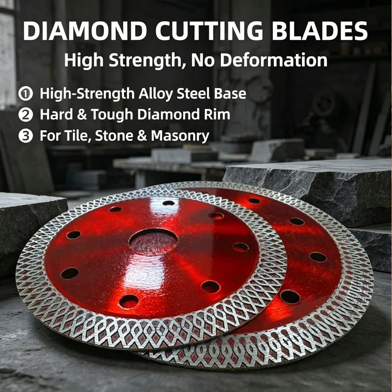 Diamond Cutting Blade 115/125mm Turbo Thin Disc For Porcelain Ceramic Tile Marble Stoneware For Angle Grinder Cutting Tool
Diamond Cutting Blade 115/125mm Turbo Thin Disc For Porcelain Ceramic Tile Marble Stoneware For Angle Grinder Cutting Tool