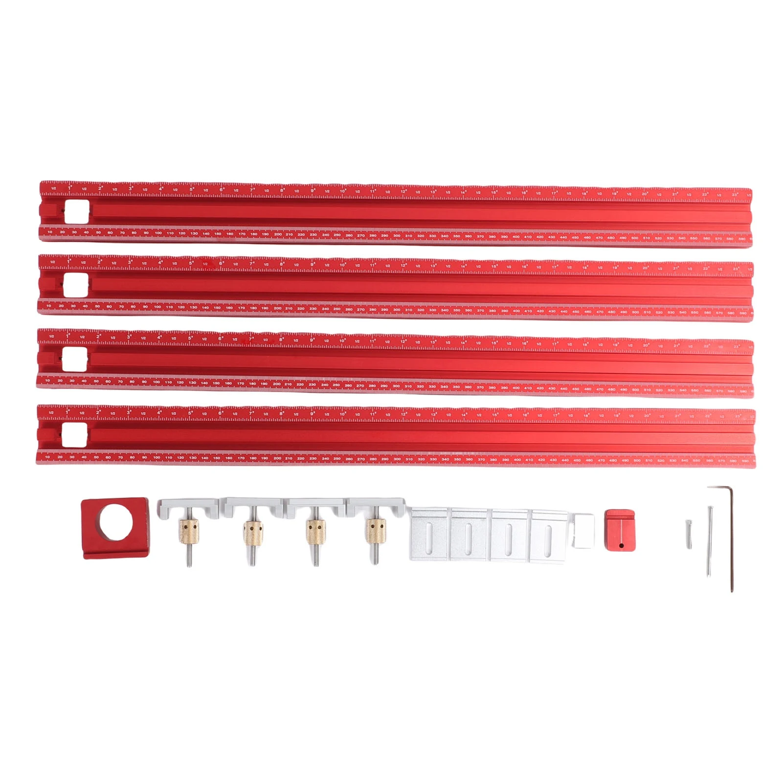 Parallel Rail System Accurate Scale Robust Construction Heavy Duty Aluminum Alloy Rail Joining Set for Woodworking
Parallel Rail System Accurate Scale Robust Construction Heavy Duty Aluminum Alloy Rail Joining Set for Woodworking