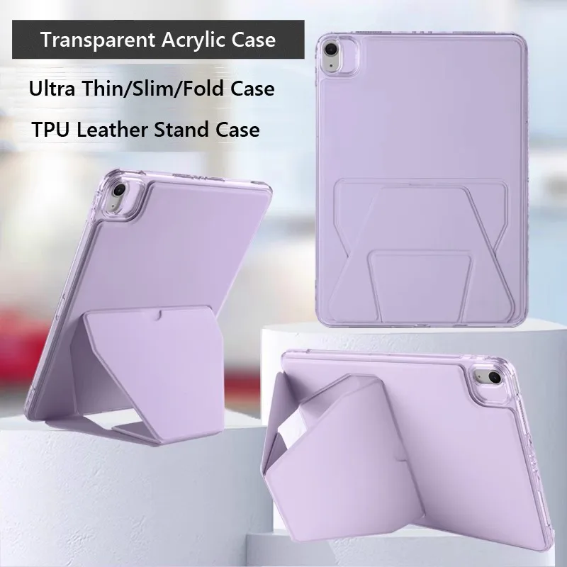 For IPad 2025 11th 11-inch A16 10th 10.9 Air 13 Pro 12.9 11 Air2 1 Mini 7 6 With Foldable Stand Acrylic Case Air4 5 10.2 7 9th 8
For IPad 2025 11th 11-inch A16 10th 10.9 Air 13 Pro 12.9 11 Air2 1 Mini 7 6 With Foldable Stand Acrylic Case Air4 5 10.2 7 9th 8