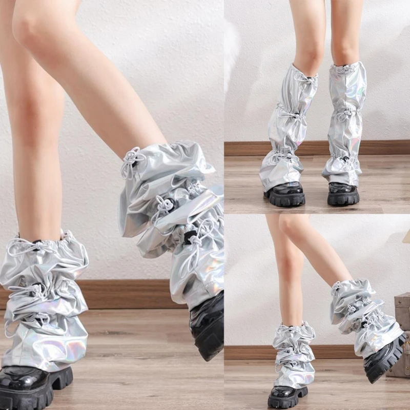 Women Harajuku Punk Leg Warmer Drawstring Knee Length Leg Cover Sock
Women Harajuku Punk Leg Warmer Drawstring Knee Length Leg Cover Sock