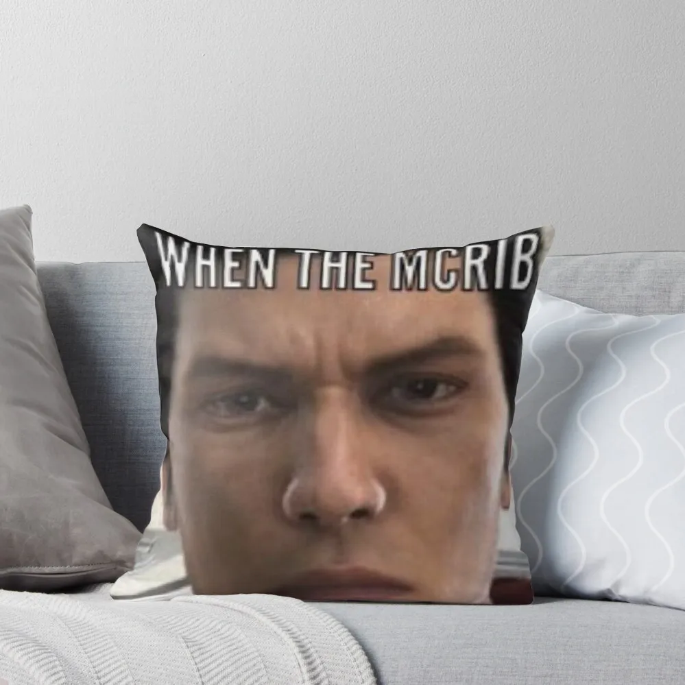 when the McRib Throw Pillow Luxury Sofa Cushions Decorative Cover For Living Room Decorative Cushions For Living Room pillow 
when the McRib Throw Pillow Luxury Sofa Cushions Decorative Cover For Living Room Decorative Cushions For Living Room pillow