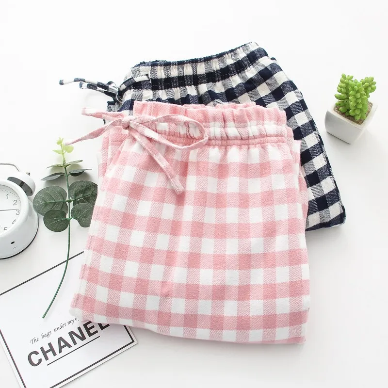 Spring Autumn Men's 100% Cotton Sleep Bottoms Male High Quality Plus Size Nightwear Trousers Men Casual Plaid Home Pants
Spring Autumn Men's 100% Cotton Sleep Bottoms Male High Quality Plus Size Nightwear Trousers Men Casual Plaid Home Pants