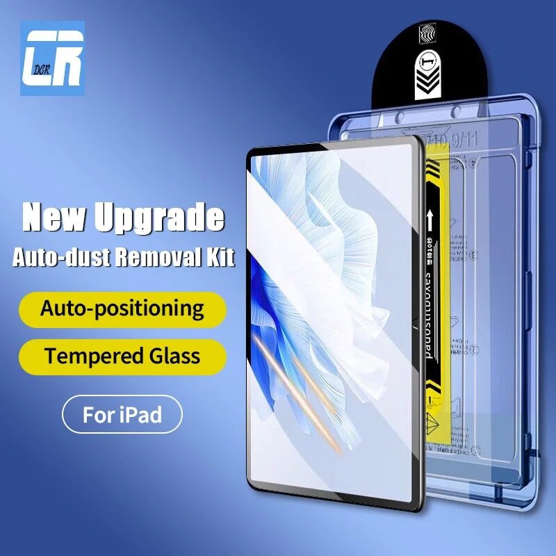 Простой в установке HD закаленное стекло с одним кликом для iPad Pro 11 10,5 9,7 Mini 6 Air 5 4 3 2 1 с защитой от пыли для экрана
Простой в установке HD закаленное стекло с одним кликом для iPad Pro 11 10,5 9,7 Mini 6 Air 5 4 3 2 1 с защитой от пыли для экрана