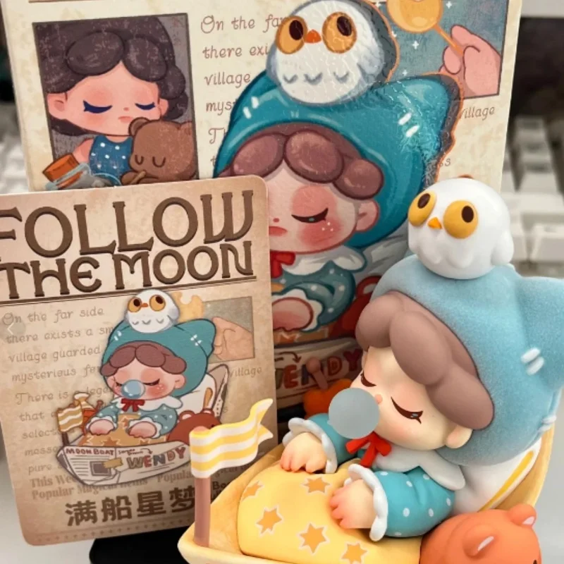 Подлинная серия Wendy'S четвертого поколения Follow The Moon, модная игра, слепая коробка, фигурка, украшение для рабочего стола, кукла, подарок на день рождения
Подлинная серия Wendy'S четвертого поколения Follow The Moon, модная игра, слепая коробка, фигурка, украшение для рабочего стола, кукла, подарок на день рождения