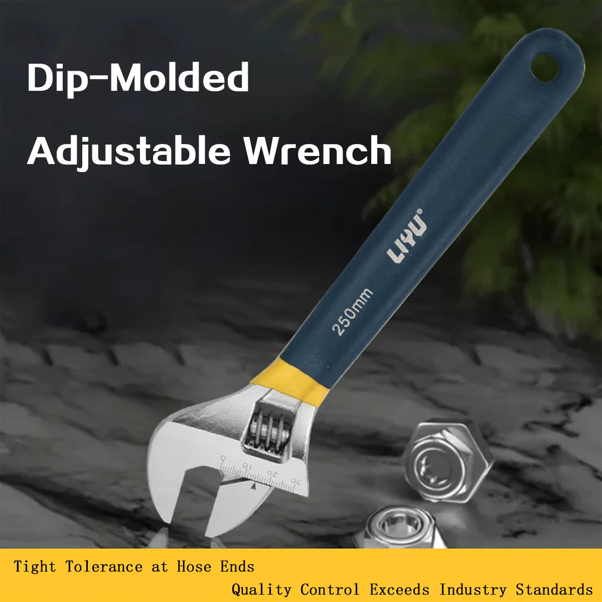 Multifunctional Adjustable Wrench 4pcs Set Non-slip Plastic Coated Handle Universal Open End Spanner Household Repair Tool Kit
Multifunctional Adjustable Wrench 4pcs Set Non-slip Plastic Coated Handle Universal Open End Spanner Household Repair Tool Kit
