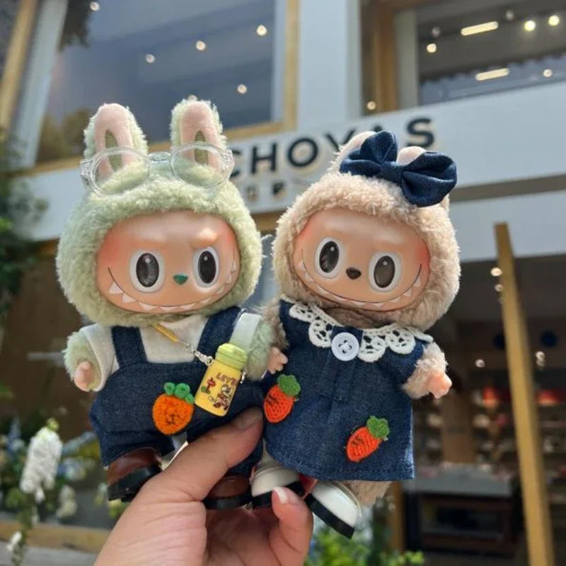 17cm Mini Plush Doll'S Clothes Outfit Accessories For Korea Kpop Exo Labubu Idol Strap skirt shoe set Clothing Gift
17cm Mini Plush Doll'S Clothes Outfit Accessories For Korea Kpop Exo Labubu Idol Strap skirt shoe set Clothing Gift