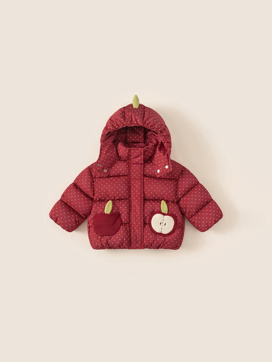 1-8Y Children Girl Parkas 2025 Winter Hooded Polka Dot Thick Warm Kids Baby Girls Jacket Coat Apple Print Toddler Girl Outerwear
1-8Y Children Girl Parkas 2025 Winter Hooded Polka Dot Thick Warm Kids Baby Girls Jacket Coat Apple Print Toddler Girl Outerwear