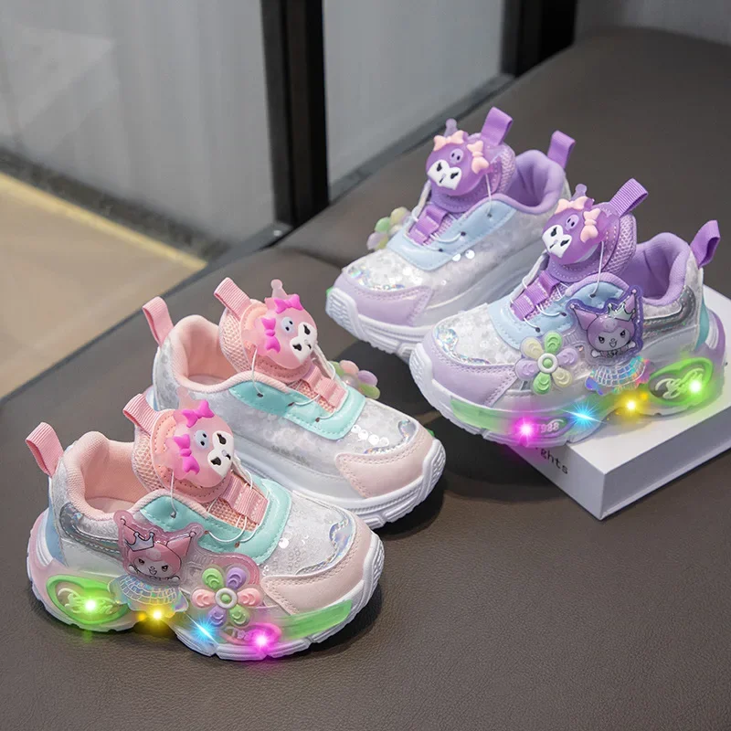 girl rotating button running shoes Sanrio hello kitty lighting casual shoes spring autumn Sneakers kids sports shoes princess
girl rotating button running shoes Sanrio hello kitty lighting casual shoes spring autumn Sneakers kids sports shoes princess
