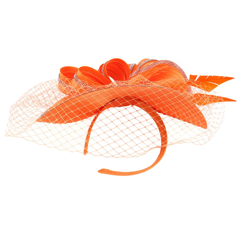 Fascinator Hat Headband Mesh Yarn Elegant Tea Party Wedding Bridal Hairpiece for Women Vintage Cocktail Party Hair Fascinators
Fascinator Hat Headband Mesh Yarn Elegant Tea Party Wedding Bridal Hairpiece for Women Vintage Cocktail Party Hair Fascinators
