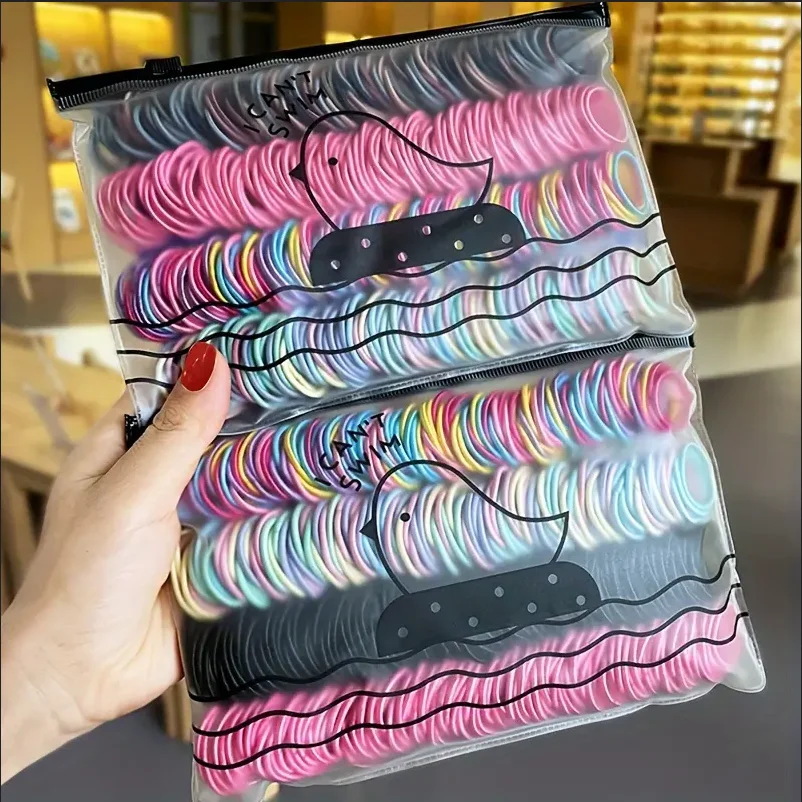 100Pcs/Set Girls Elastic Hair Bands Girls Hair Accessories 2.5cm Colorful Rubber Band Children Ponytail Holder Kids Hair Ties
100Pcs/Set Girls Elastic Hair Bands Girls Hair Accessories 2.5cm Colorful Rubber Band Children Ponytail Holder Kids Hair Ties