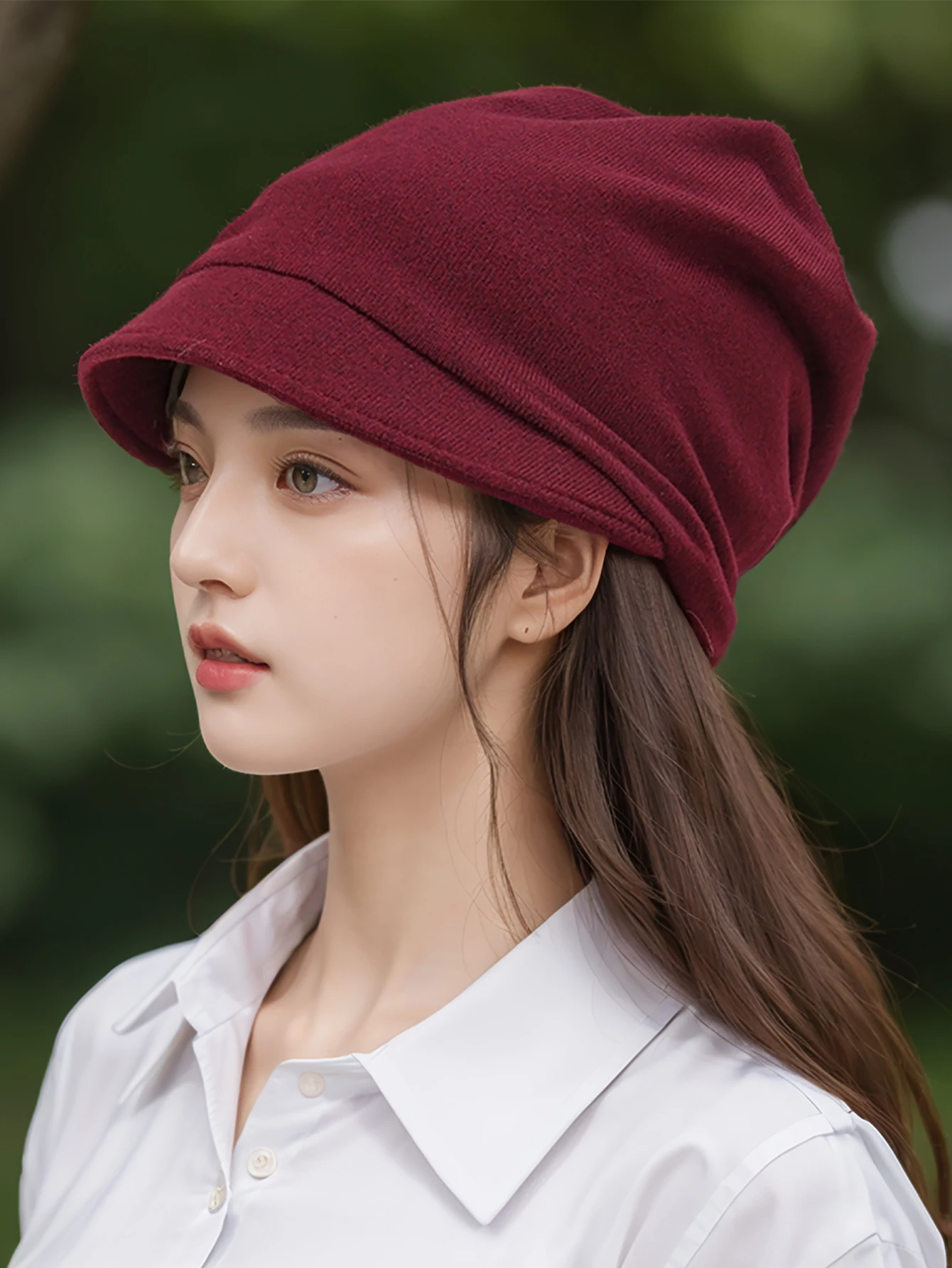 Solid Color Women Turban Hijab Caps Fashion Headwrap With Brim Chemo Cancer Bandana Headscarf Hair Cover Wrap
Solid Color Women Turban Hijab Caps Fashion Headwrap With Brim Chemo Cancer Bandana Headscarf Hair Cover Wrap