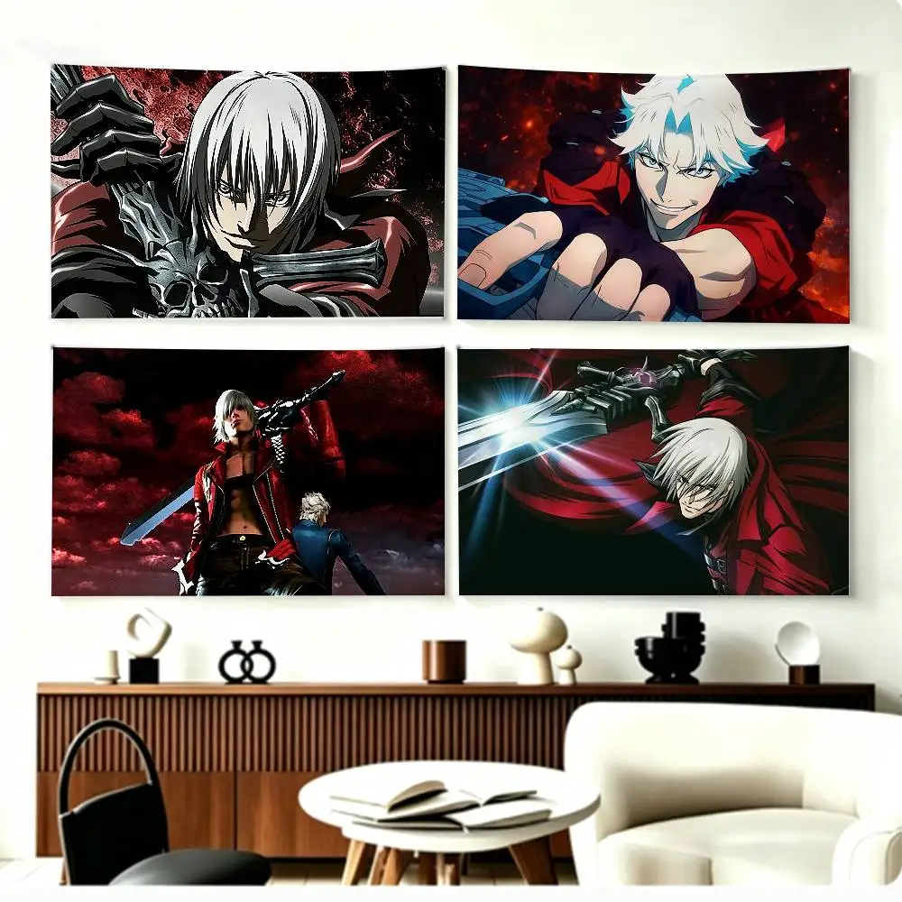COOL D-Devil M-May Cry Flags Wall Hanging Background Art Banner for Bedroom Home Outdoor Decor
COOL D-Devil M-May Cry Flags Wall Hanging Background Art Banner for Bedroom Home Outdoor Decor