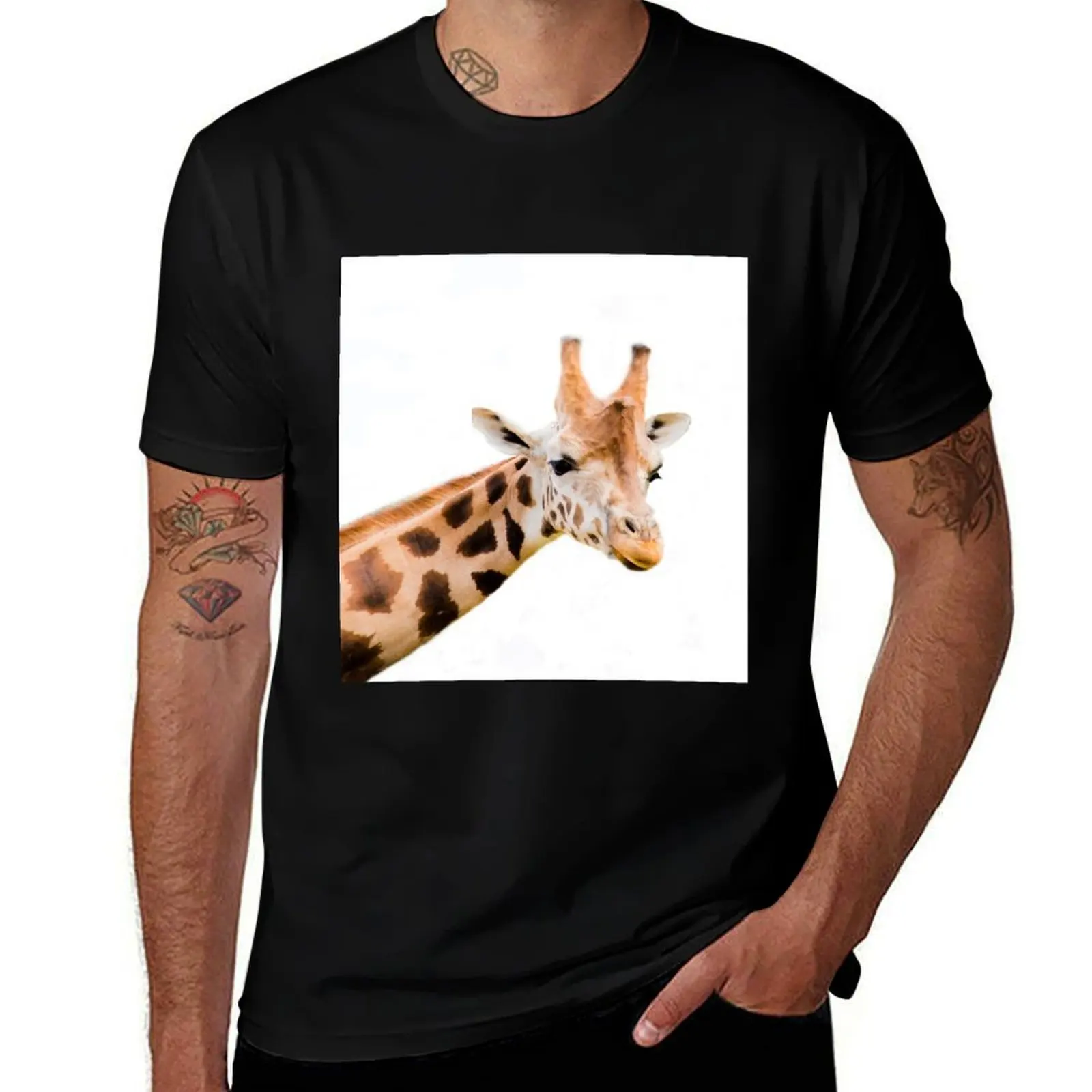 giraffe T-Shirt Athletic Fit Sports Short Sleeve Top
giraffe T-Shirt Athletic Fit Sports Short Sleeve Top