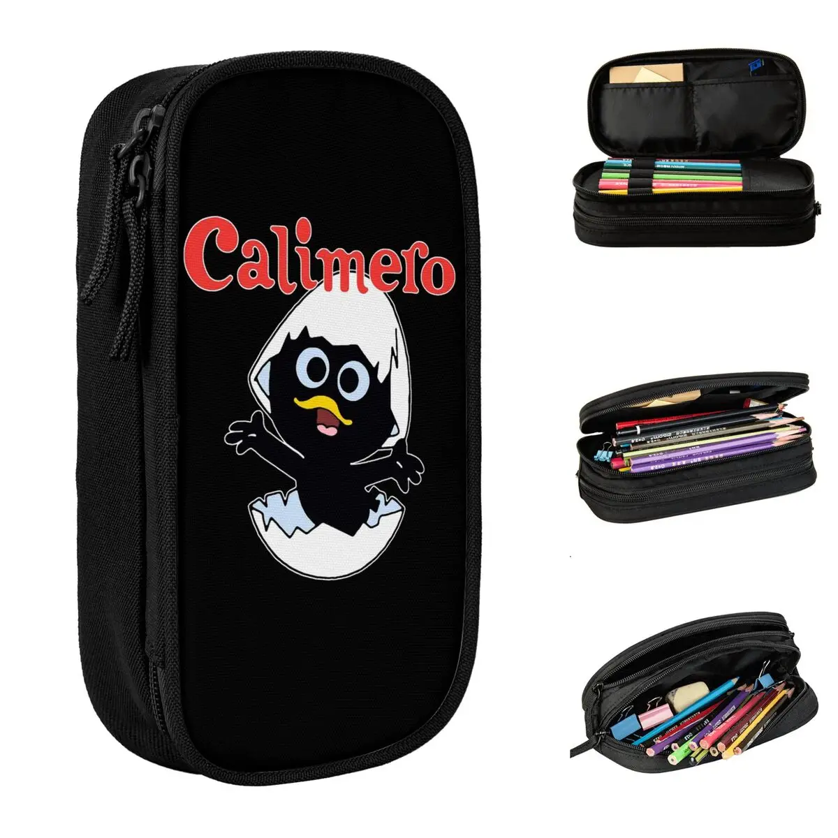 Calimero Pencil Cases Pencilcases Pen for Student Big Capacity Bag School Supplies Zipper Stationery
Calimero Pencil Cases Pencilcases Pen for Student Big Capacity Bag School Supplies Zipper Stationery