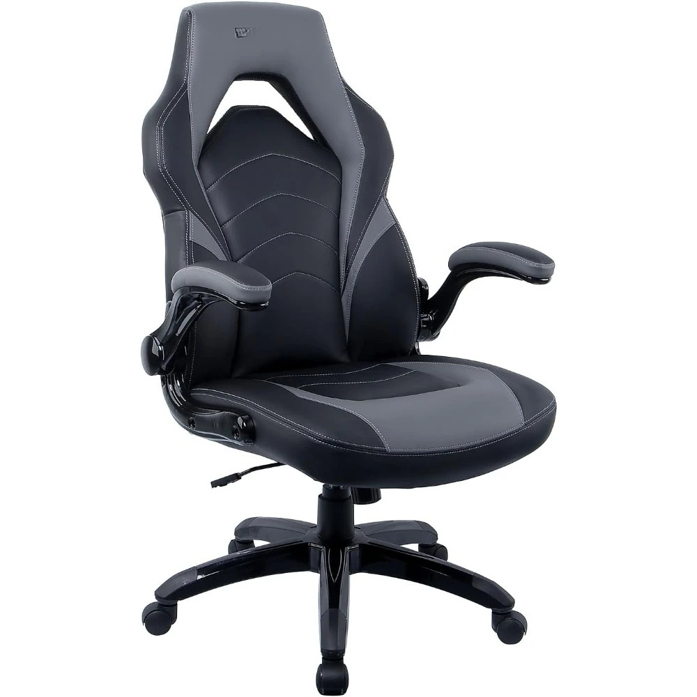 Gaming Chairs, Computer Chair with Footrest and Lumbar Support, Height Adjustable Game Chair with 360°-Swivel Seat and Headrest
Gaming Chairs, Computer Chair with Footrest and Lumbar Support, Height Adjustable Game Chair with 360°-Swivel Seat and Headrest