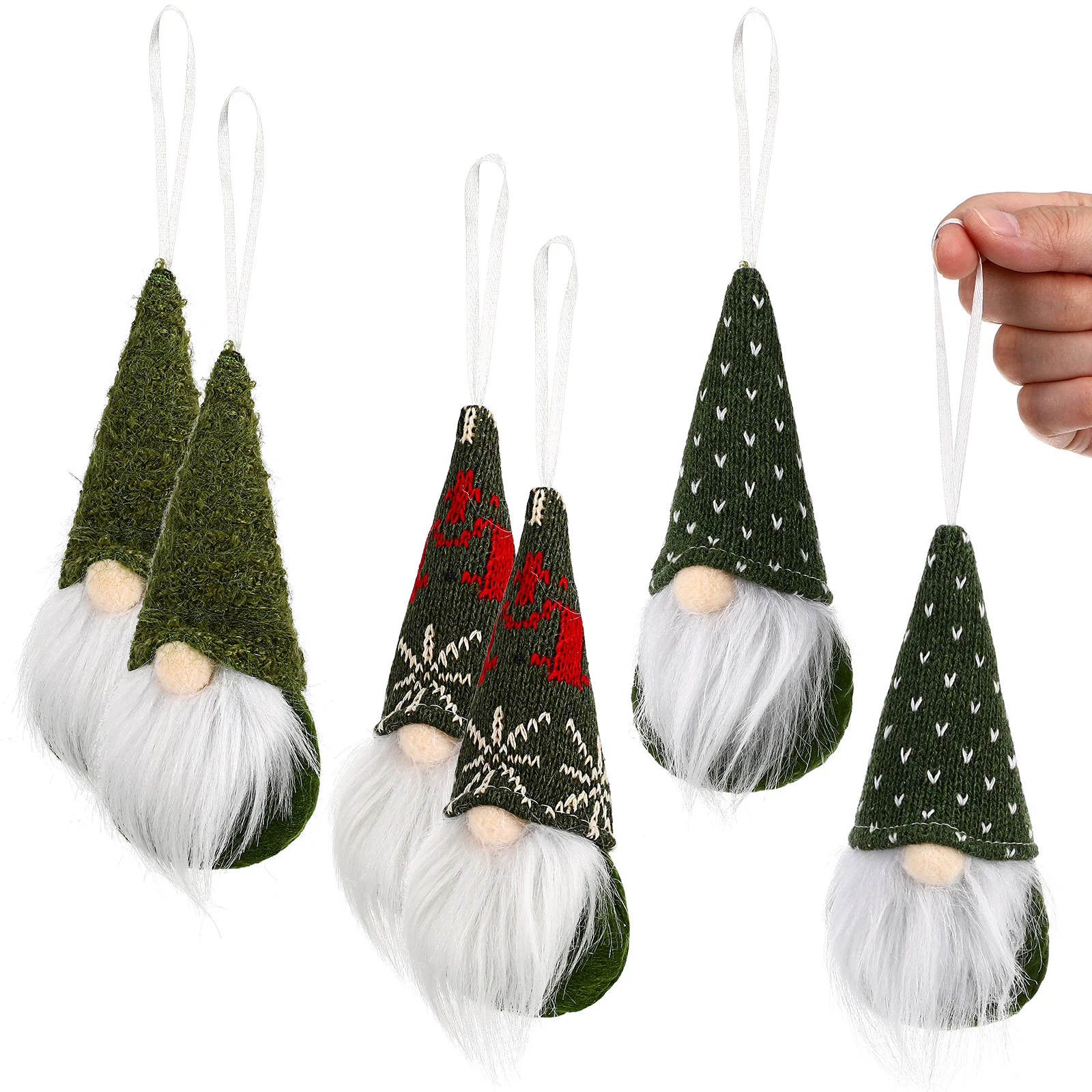 6Pcs Xmas Gnome Decorations Soft Stuffed Hanging Ornaments Christmas Tree Decor Indoor Holiday Party Decoration
6Pcs Xmas Gnome Decorations Soft Stuffed Hanging Ornaments Christmas Tree Decor Indoor Holiday Party Decoration