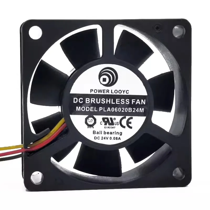 Новый вентилятор охлаждения для POWER LOOYC PLA06020B24M 6020 24 В 0.08A инверторный охлаждающий вентилятор 60*60*20 мм
Новый вентилятор охлаждения для POWER LOOYC PLA06020B24M 6020 24 В 0.08A инверторный охлаждающий вентилятор 60*60*20 мм