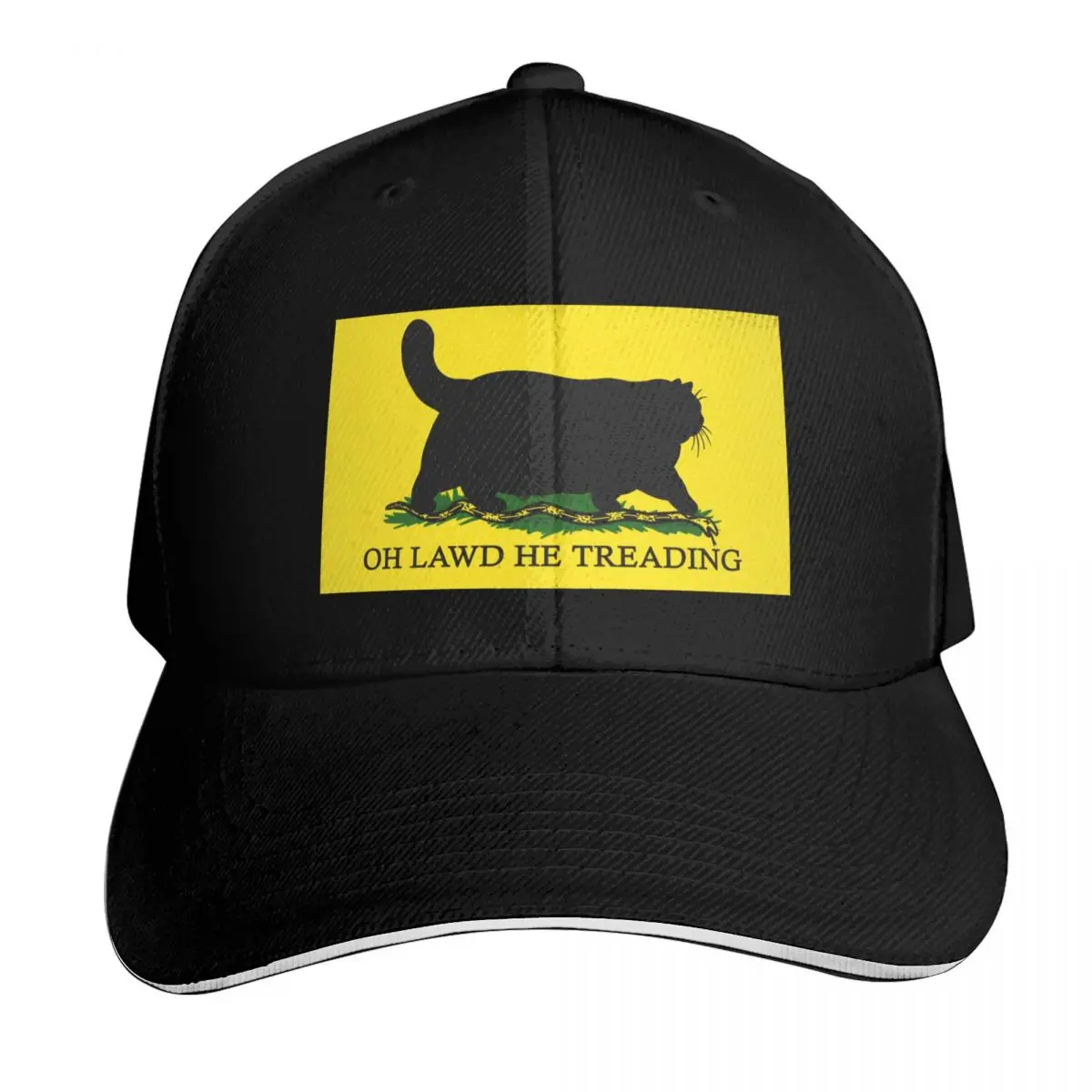 Oh Lawd He Treading Baseball Cap Big Size Hat Golf Hat Man Designer Hat tea Golf Men Women's
Oh Lawd He Treading Baseball Cap Big Size Hat Golf Hat Man Designer Hat tea Golf Men Women's