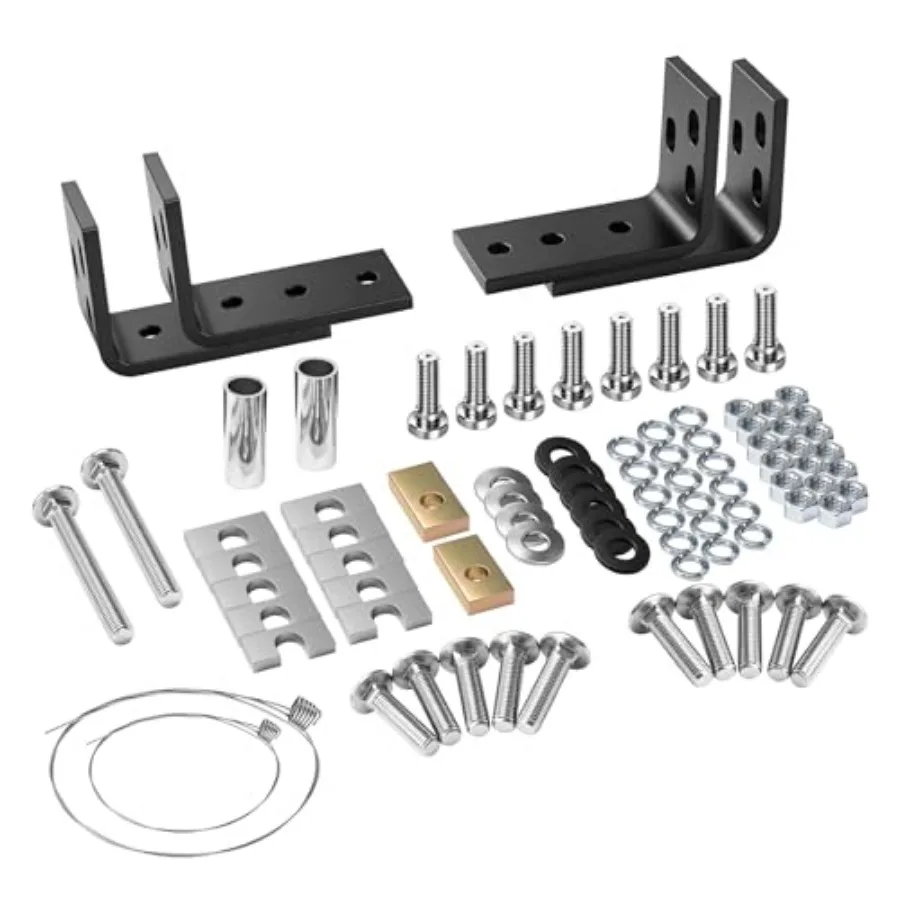 5th Wheel Hitch Installation Kit - Universal Fit for Reese 5th Wheel Trailer Hitches Models #30035, 58058; Includes Hardware an
5th Wheel Hitch Installation Kit - Universal Fit for Reese 5th Wheel Trailer Hitches Models #30035, 58058; Includes Hardware an