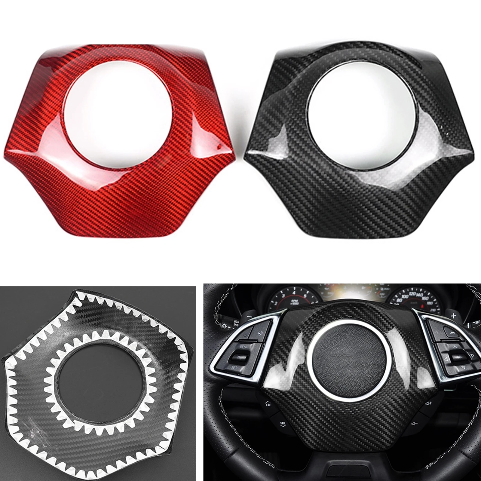 Car Interior Steering Wheel Center Middle Cover Trim Styling Decoration Panel For Chevrolet Camaro 2016-2023
Car Interior Steering Wheel Center Middle Cover Trim Styling Decoration Panel For Chevrolet Camaro 2016-2023