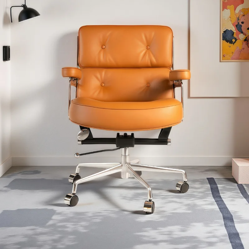Modern Pad Soft Office Chair Orthopedic Orange Computer Desk Office Chair Design Swivel Relaxing Silla De Escritorio Furniture
Modern Pad Soft Office Chair Orthopedic Orange Computer Desk Office Chair Design Swivel Relaxing Silla De Escritorio Furniture