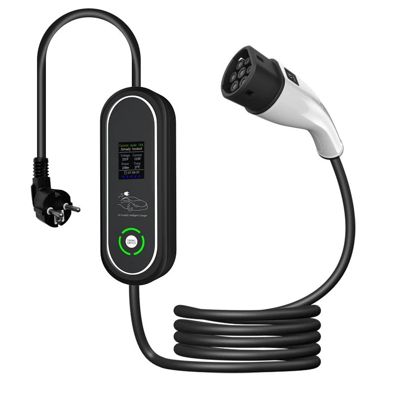 Online Bulk Buy Superior Quality Portable 3.5kW EV Charger Station 16A Smart AC Charging Pile For Electric Car
Online Bulk Buy Superior Quality Portable 3.5kW EV Charger Station 16A Smart AC Charging Pile For Electric Car