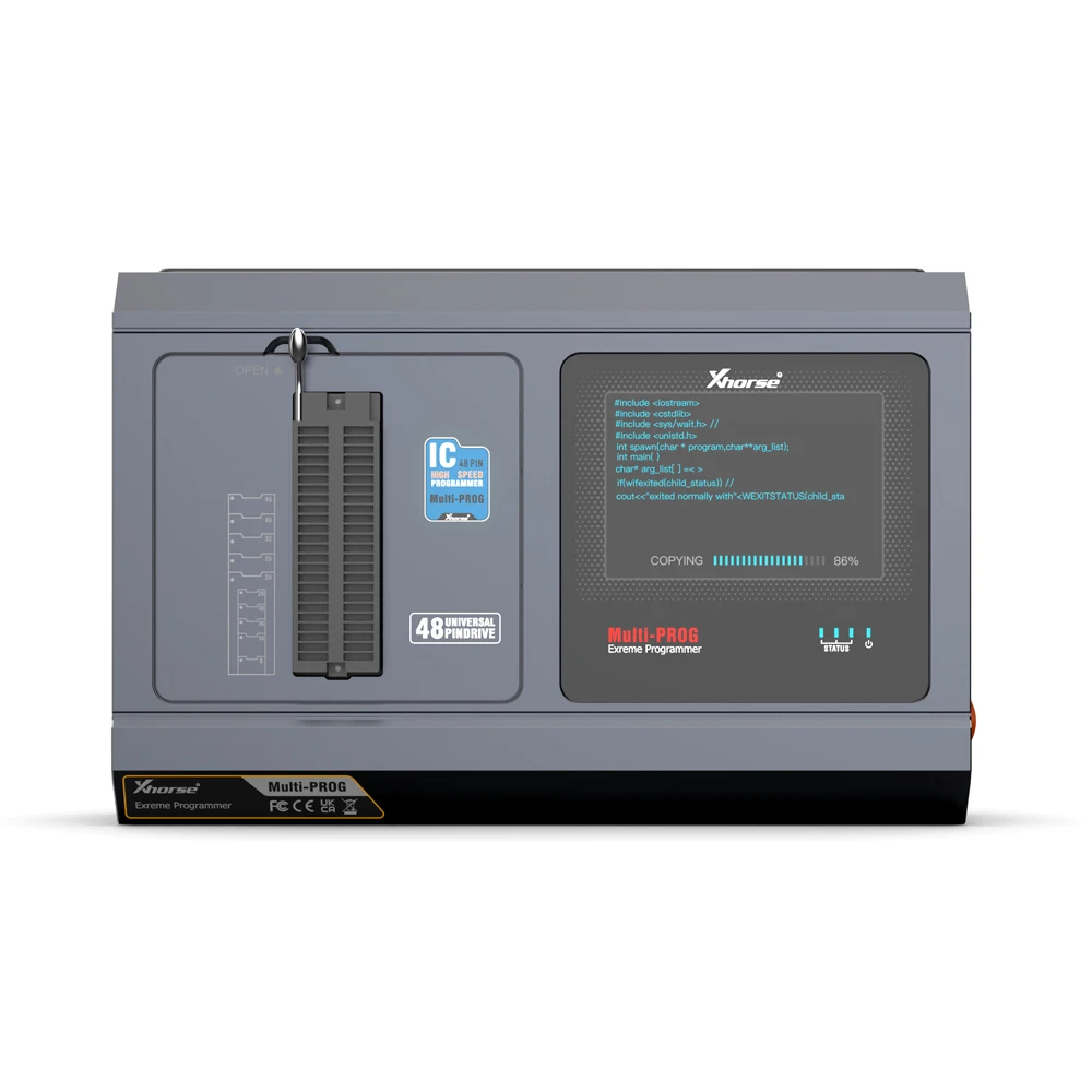Программатор ECU Multi Prog, обновленная версия VVDI Prog, поддержка TCU моделей ECU
Программатор ECU Multi Prog, обновленная версия VVDI Prog, поддержка TCU моделей ECU