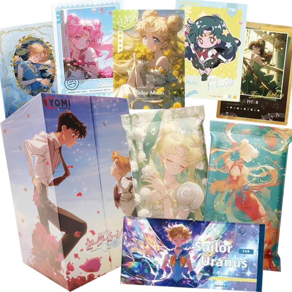 Sailor Moon Hobby Collection Cards Classic Fantasy Anime IP Beautiful and Charming Girl Elegant Dreamy Oil Painting Cards Gifts
Sailor Moon Hobby Collection Cards Classic Fantasy Anime IP Beautiful and Charming Girl Elegant Dreamy Oil Painting Cards Gifts