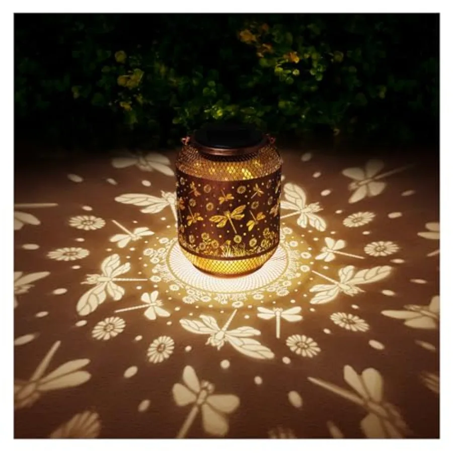 2 Pack Dragonfly Solar Lanterns Outdoor Waterproof Garden Decor Gifts for Mom Women Grandma Metal Hanging Solar Lights Outdoor
2 Pack Dragonfly Solar Lanterns Outdoor Waterproof Garden Decor Gifts for Mom Women Grandma Metal Hanging Solar Lights Outdoor