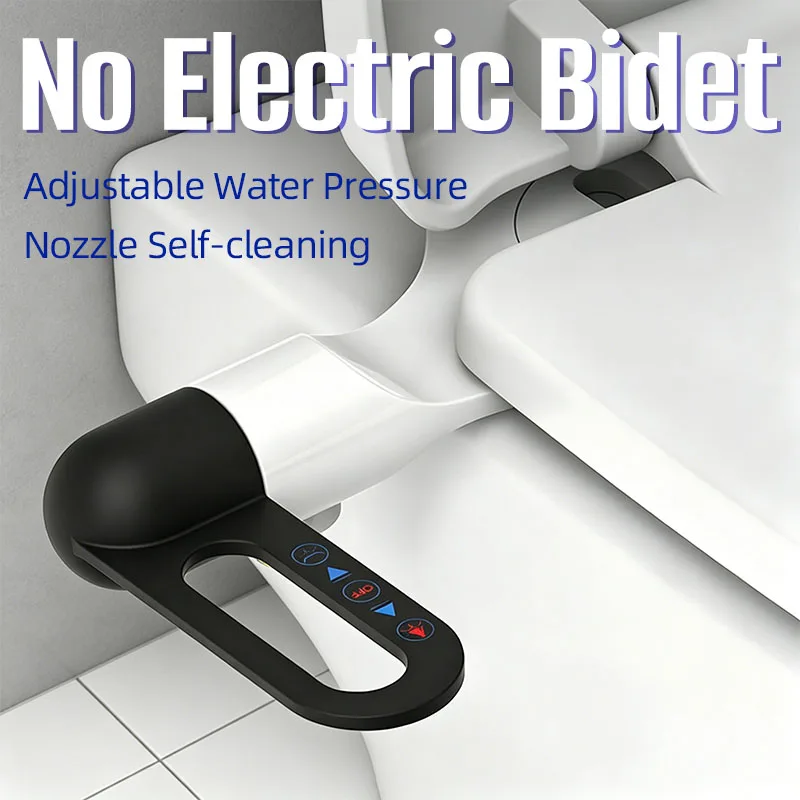 Bathroom Ultra-thin Non-Electric Buttocks Cleaning Smart Bidet AttachmentSelf-Cleaning Double Nozzle Adjustable Water Pressure
Bathroom Ultra-thin Non-Electric Buttocks Cleaning Smart Bidet AttachmentSelf-Cleaning Double Nozzle Adjustable Water Pressure