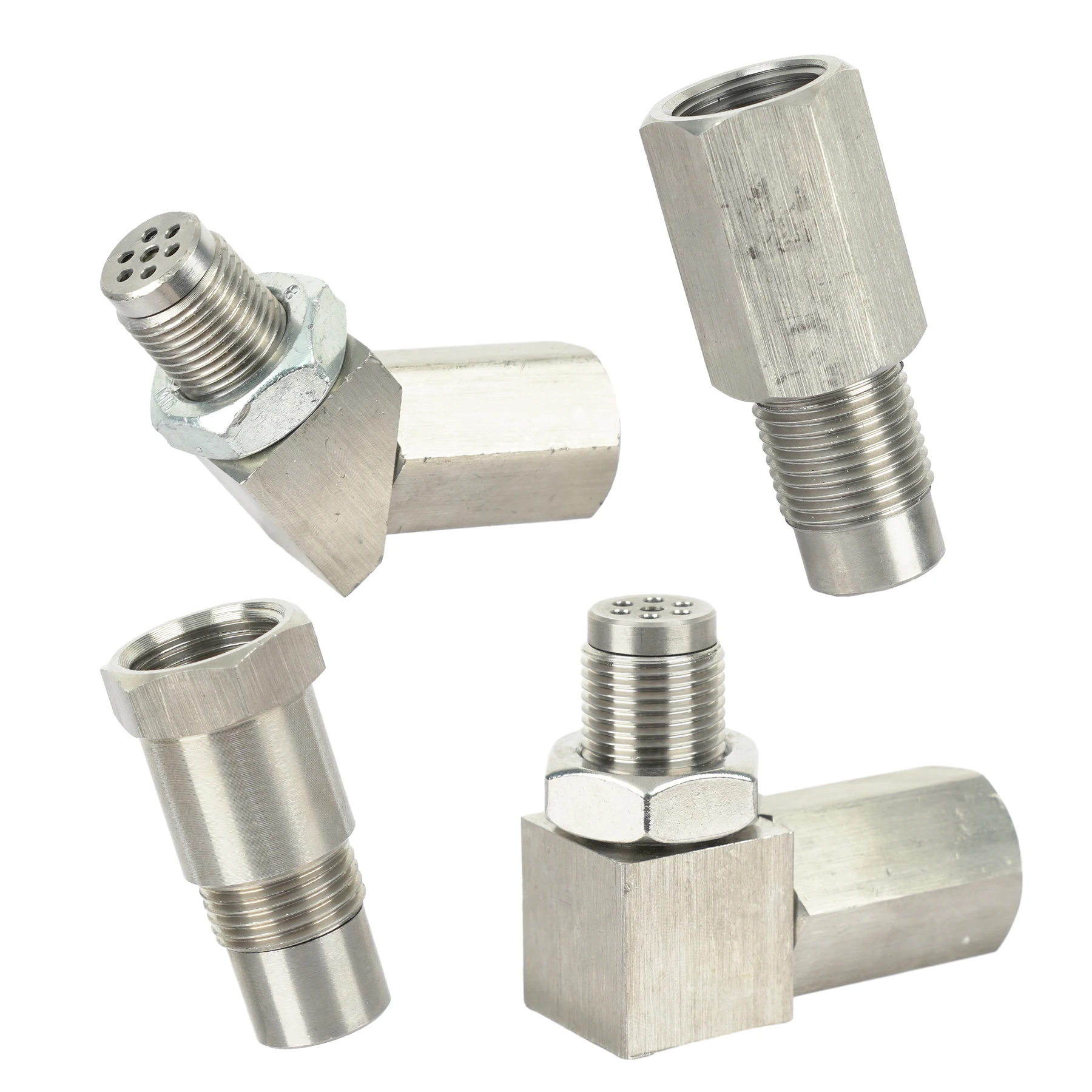 Адаптер-проставка для датчика кислорода O2 M18*1.5, универсальный, 45/90 градусов, для выхлопной системы, каталитического нейтрализатора, лямбда-зонда, преобразователь датчика кислорода O2
Адаптер-проставка для датчика кислорода O2 M18*1.5, универсальный, 45/90 градусов, для выхлопной системы, каталитического нейтрализатора, лямбда-зонда, преобразователь датчика кислорода O2