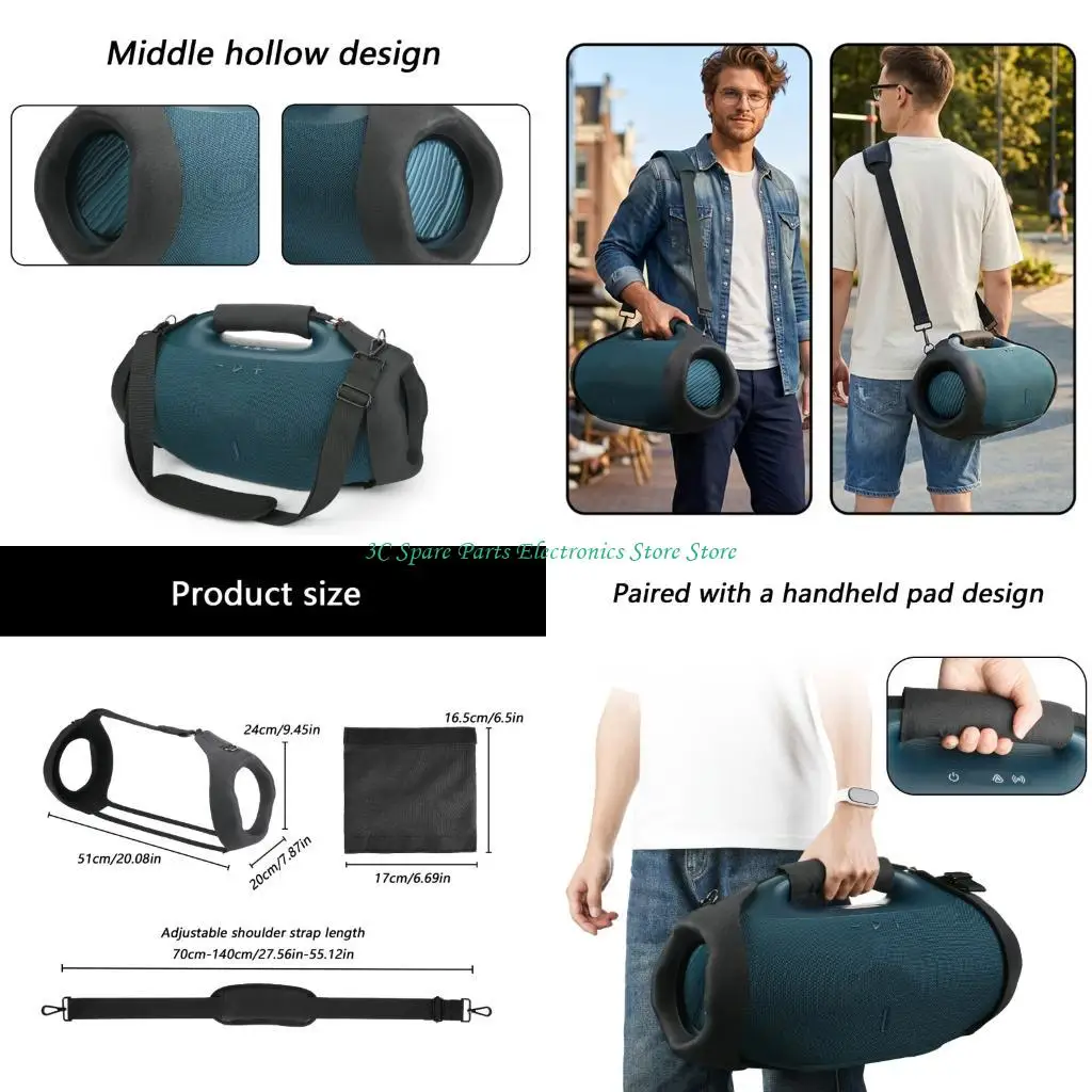SZ Speaker Guard Protector With Detachable Strap for Boombox 4 Portable Speaker
SZ Speaker Guard Protector With Detachable Strap for Boombox 4 Portable Speaker