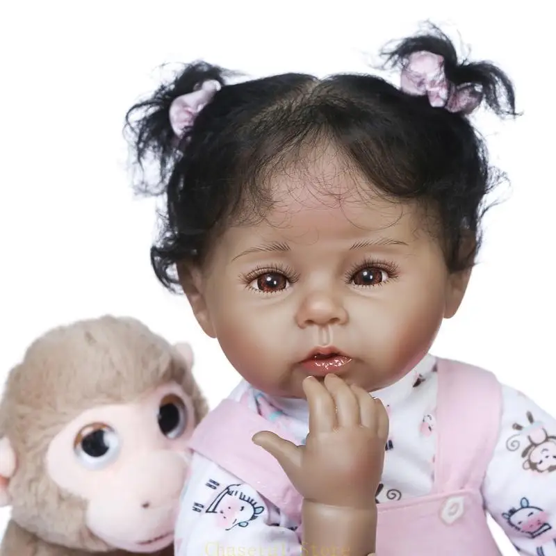 E7CE 50cm Realistic for Doll Soft Body Vinyl Toddler Babies Princess Girl Monkey Toy Birthday Christmas Gift for
E7CE 50cm Realistic for Doll Soft Body Vinyl Toddler Babies Princess Girl Monkey Toy Birthday Christmas Gift for