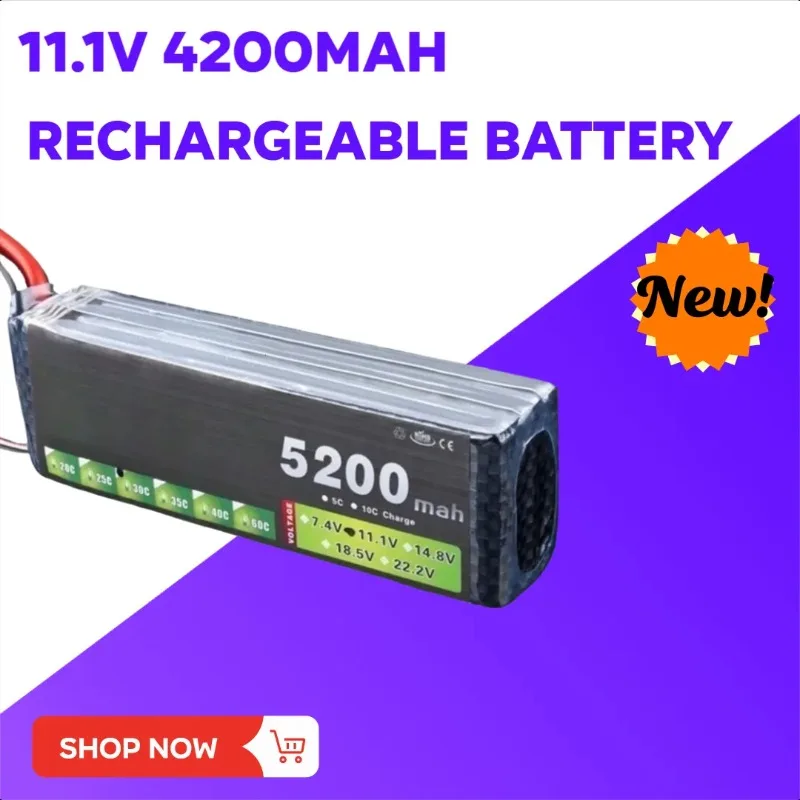 11.1V 4200mah Rechargeable battery For RC Car Boats Drones Airplane Helicopters Toys Robot Upgrade 1500mah 3s 11.1v Lipo Battery
11.1V 4200mah Rechargeable battery For RC Car Boats Drones Airplane Helicopters Toys Robot Upgrade 1500mah 3s 11.1v Lipo Battery