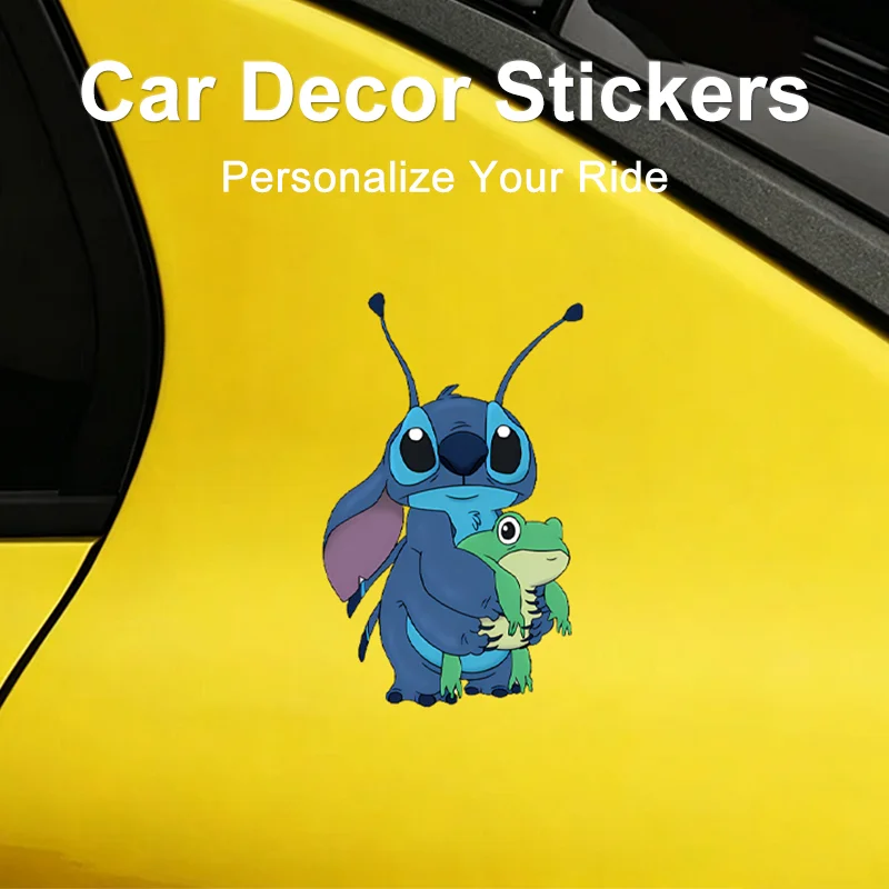 Disney Stitch Car Stickers UV Printing Sunproof Decals for Rear Window Glass Bumper Trendy Auto Exterior Ornament Stickers
Disney Stitch Car Stickers UV Printing Sunproof Decals for Rear Window Glass Bumper Trendy Auto Exterior Ornament Stickers