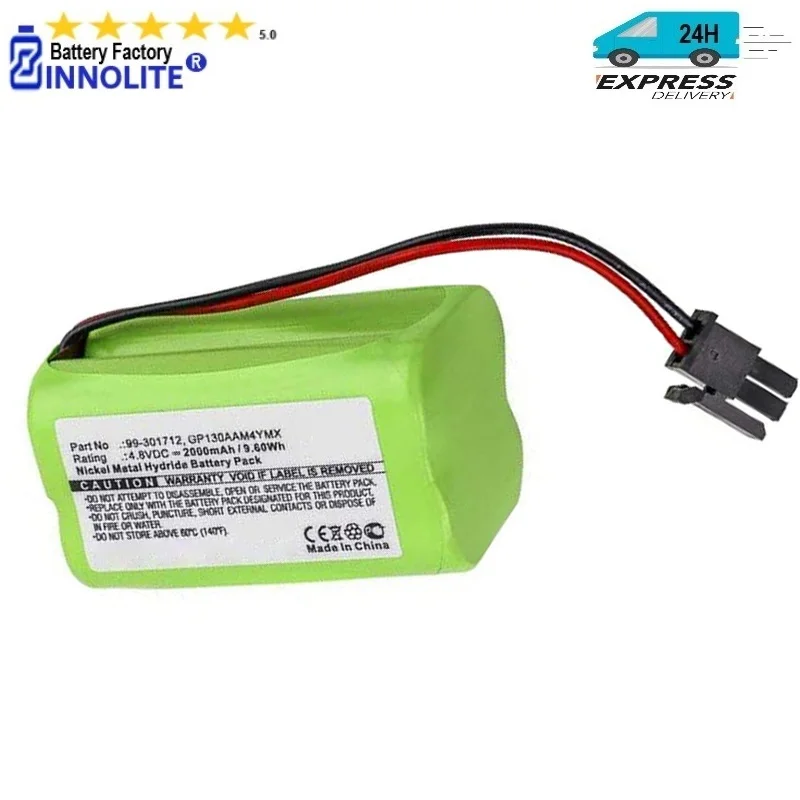 4.8V GP130AAM4YMX Battery Compatible with Visonic PowerMaster 10 PowerMax 99-301712 Control Pan Powermax Express Alarm Control
4.8V GP130AAM4YMX Battery Compatible with Visonic PowerMaster 10 PowerMax 99-301712 Control Pan Powermax Express Alarm Control