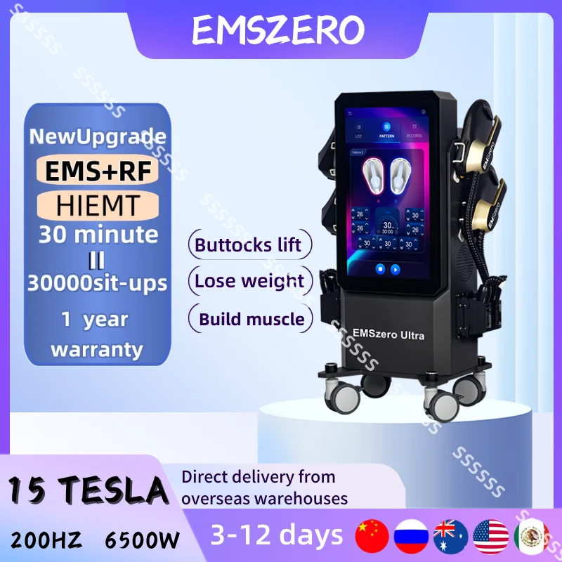 EMSZERO Weight Lose Stimulate Fat Removal 6500W 200HZ HIEMT Body Sculpting Machine NEO Electromagnetic Slimming Fat Removal
EMSZERO Weight Lose Stimulate Fat Removal 6500W 200HZ HIEMT Body Sculpting Machine NEO Electromagnetic Slimming Fat Removal