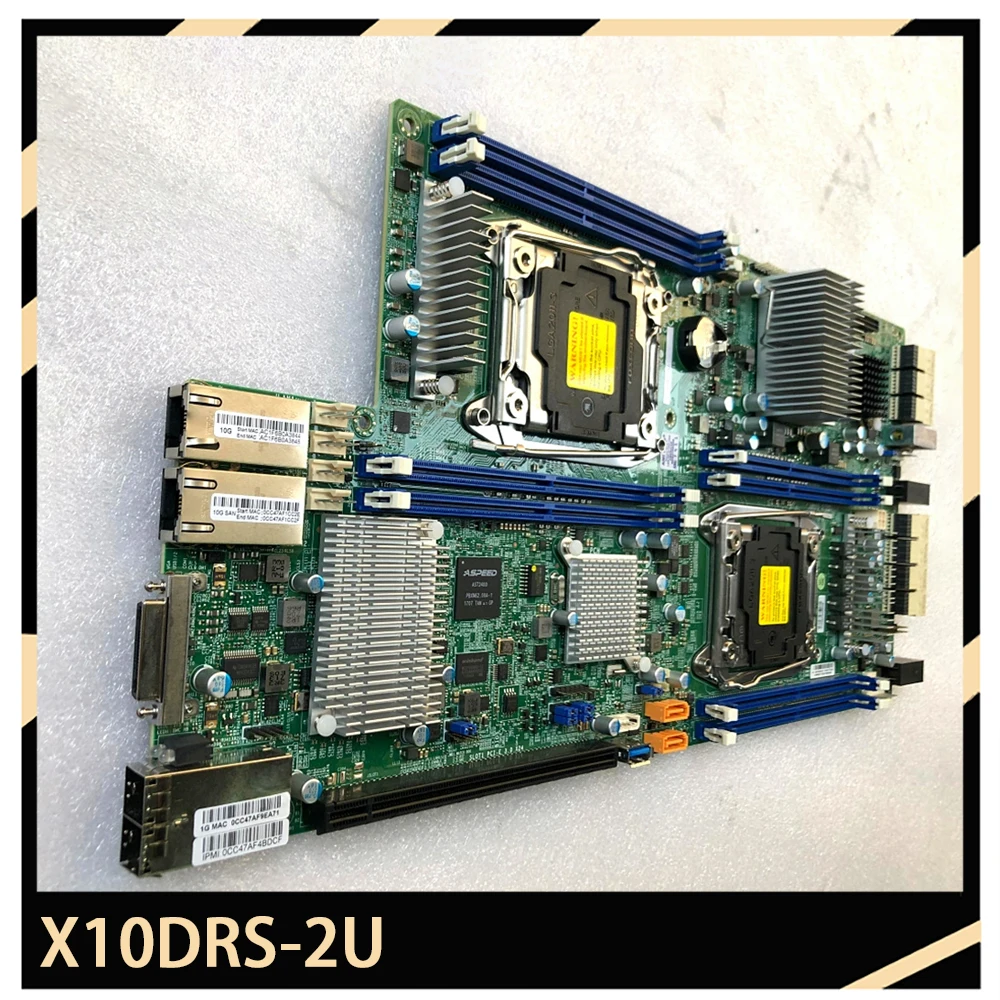 X10DRS-2U для двухканальной материнской платы Supermicro с поддержкой E5-2600 V3 V4 DDR4
X10DRS-2U для двухканальной материнской платы Supermicro с поддержкой E5-2600 V3 V4 DDR4