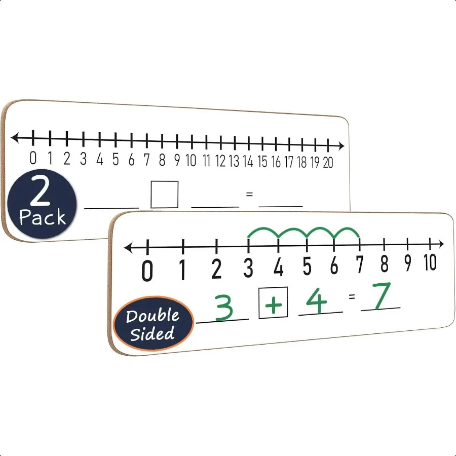 2 упаковки Dry Erase Number Line Board 4 x12 дюймов ноутбук двухсторонняя белая доска с линией номеров 010 на одной стороне 020 на т
2 упаковки Dry Erase Number Line Board 4 x12 дюймов ноутбук двухсторонняя белая доска с линией номеров 010 на одной стороне 020 на т