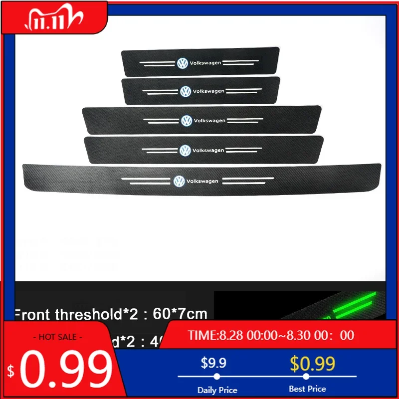 Колпаки ступицы, светящийся порог двери автомобиля, багажник, бампер, наклейка из углеродного волокна для Volkswagen Polo Golf Touran Passat Beetle Jetta Lavid
Колпаки ступицы, светящийся порог двери автомобиля, багажник, бампер, наклейка из углеродного волокна для Volkswagen Polo Golf Touran Passat Beetle Jetta Lavid