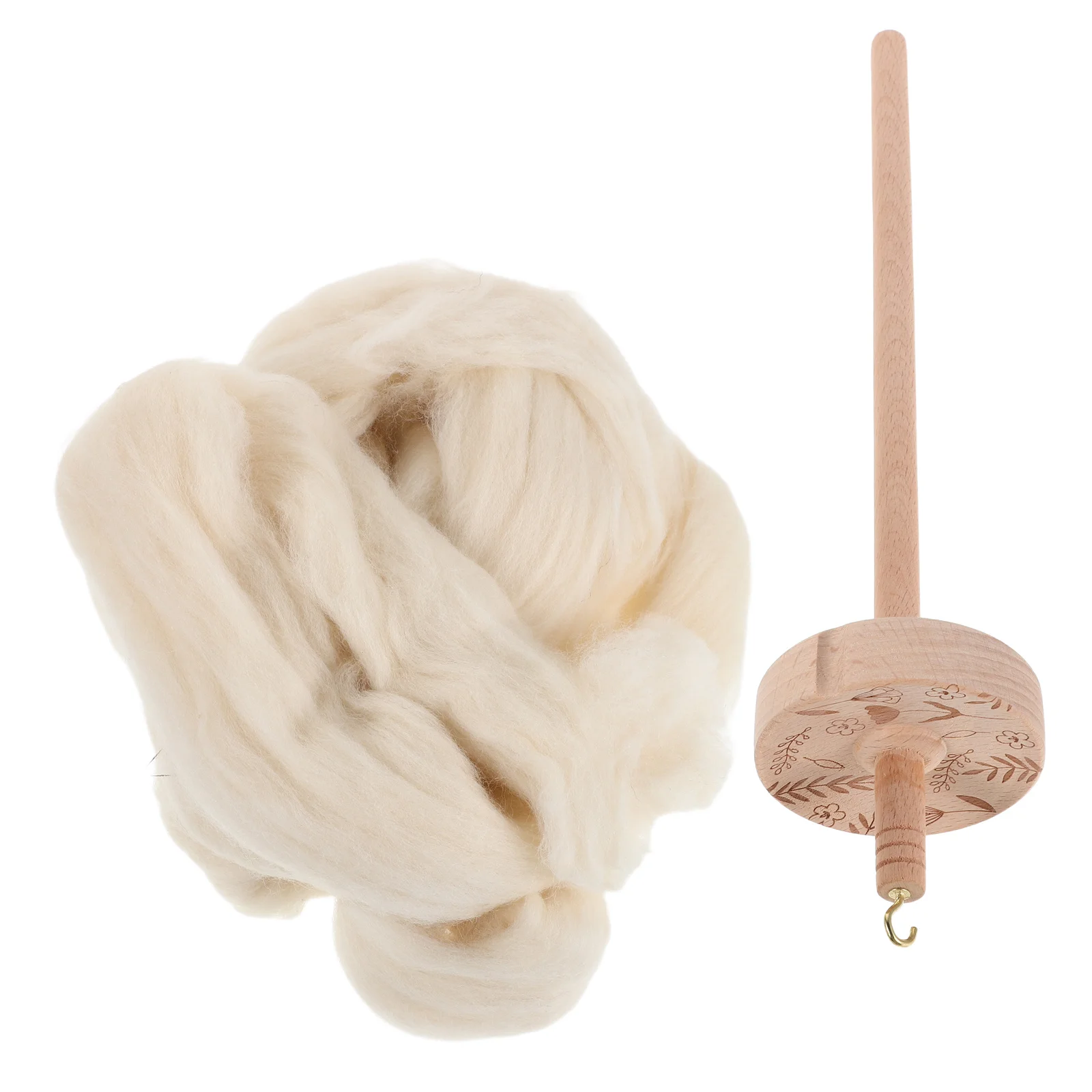 1Set 12.58inch Wooden Drop Spindle Top Whorl Yarn Spinner Wheel Hand Weaving Tools Embroidery Thread Holder Weaving Tool Set
1Set 12.58inch Wooden Drop Spindle Top Whorl Yarn Spinner Wheel Hand Weaving Tools Embroidery Thread Holder Weaving Tool Set