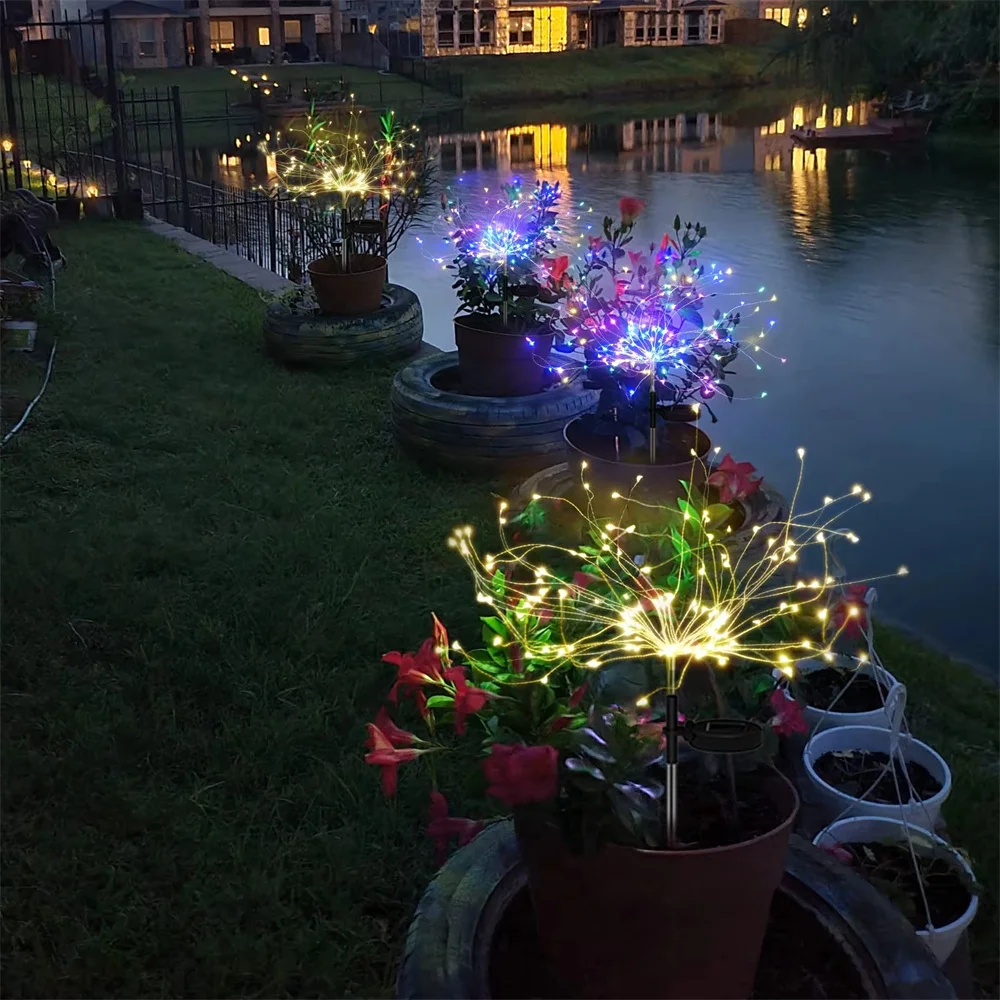 Flash String Fairy Lights LED Solar Fireworks Lights Waterproof Outdoor Christmas for Garden Landscape Lawn Party Decor
Flash String Fairy Lights LED Solar Fireworks Lights Waterproof Outdoor Christmas for Garden Landscape Lawn Party Decor