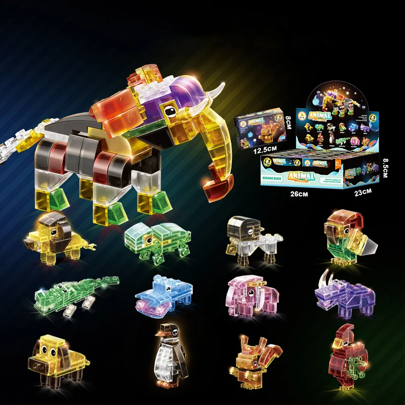 12 in 1 Mini Building Blocks Animals, Assorted Toy Animal, Building Blocks Stem Toys, Party Favor for Kids, Goodie Bags
12 in 1 Mini Building Blocks Animals, Assorted Toy Animal, Building Blocks Stem Toys, Party Favor for Kids, Goodie Bags