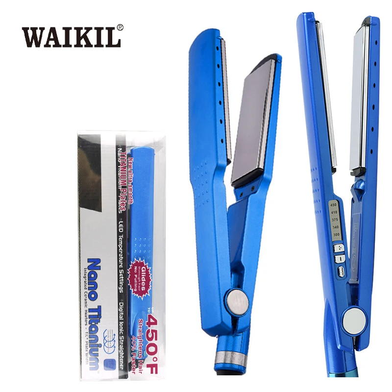 WAIKIL professional Women straight hair straightener with constant temperature electric plug-in household electric straightener
WAIKIL professional Women straight hair straightener with constant temperature electric plug-in household electric straightener