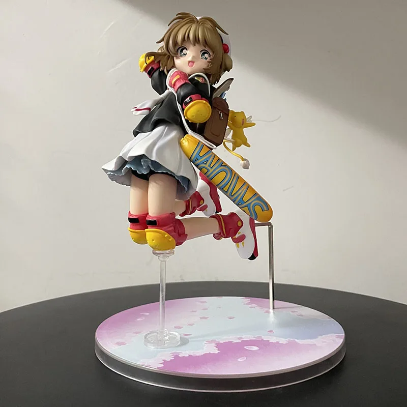 Anime Card Captor Figuras Kinomoto Sakura Action Figure Kawaii Q Version Doll Manga 20cm GK Statue Model Ornament Gift for Kids
Anime Card Captor Figuras Kinomoto Sakura Action Figure Kawaii Q Version Doll Manga 20cm GK Statue Model Ornament Gift for Kids
