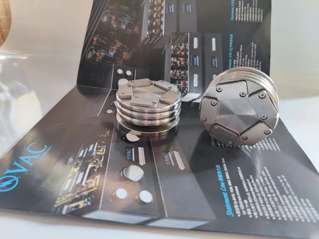 Ultra 6 Speaker Spikes Feet Speaker Isolation Spikes with 60 Ceramic Beads for Speakers
Ultra 6 Speaker Spikes Feet Speaker Isolation Spikes with 60 Ceramic Beads for Speakers