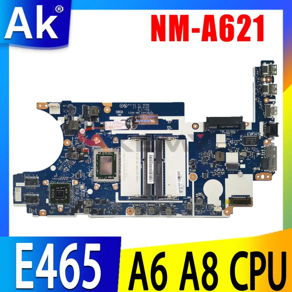 Материнская плата для ноутбука Lenovo E465 NM-A621 с процессором A6 A8 A10, тест графического процессора, материнская плата ThinkPad, 100% протестировано, ОК
Материнская плата для ноутбука Lenovo E465 NM-A621 с процессором A6 A8 A10, тест графического процессора, материнская плата ThinkPad, 100% протестировано, ОК